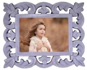 Wooden Grey Photo Frame