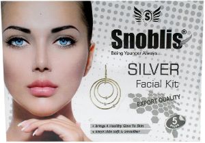 SNOBLIS SILVER FACIAL KIT. (5 x 52 g)