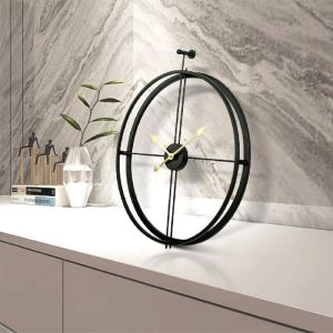 Round Iron Wall Clock