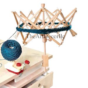 Wooden Umbrella Swift Yarn Winder