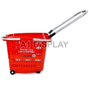 Plastic Shopping Trolley Cart