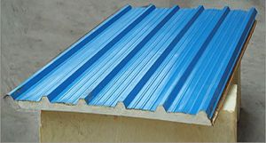 PUF INSULATED ROOFING PANEL