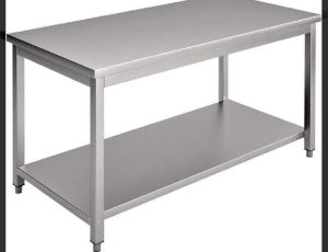 Stainless Steel Work Table With Undershelf