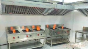 Three Burner Cooking Range