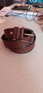 Grain leathee belt