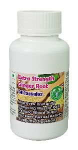 Extra Strength Ginger Root Capsule - 60 Capsules