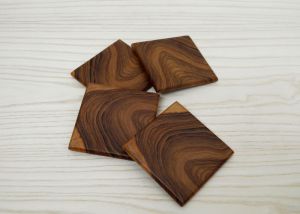 Teak Wood Coasters