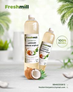 Cold pressed coconut oil ( Chakkilatiya Velichenna)