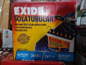 EXIDE SOLATUBULAR BATTERY 6LMS 200AH 3YEAR WARRANTY