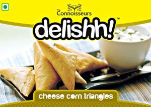 Frozen Cheese Corn triangles