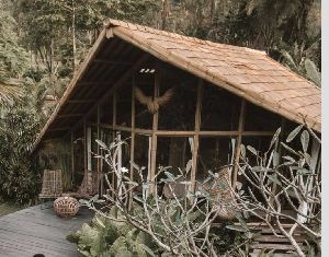 bamboo house