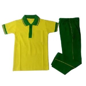 Girls School Half Sleeve Tracksuit