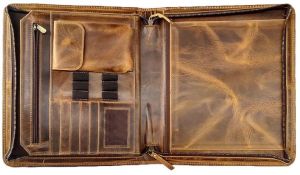 Professional Organizer Leather Portfolio