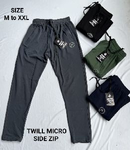 TWILL MICRO FABRIC TRACK PANT