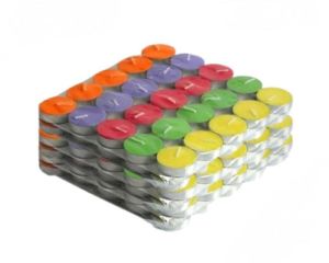 Multi Color Tea Light Candles