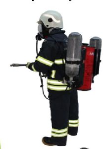 Low Pressure Watermist & Caf Type Fire Fighting System 2lx300 Bar with Cc Cylinder and Scba