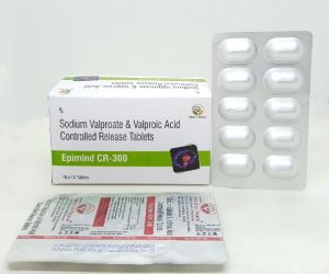 Sodium Valprote & valproic acid controlled release tablets