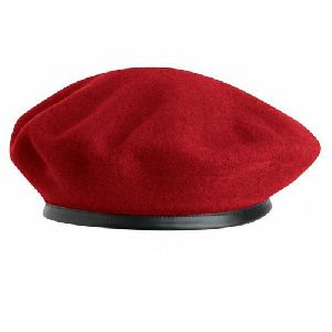 Military beret uniform caps