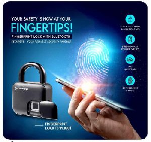 Secureye Digital / Smart Fingerprint Pad Lock With Phone Access