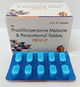 PROCHLORPERAZINE MALEATE 5MG + PARACETAMOL 650MG