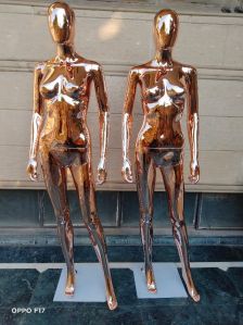 Rose Gold Chrome Female Mannequin