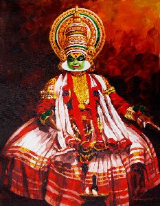 Kathakali painting