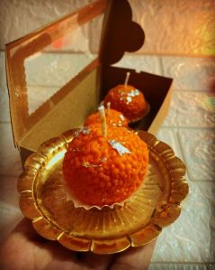 Mothichoor Laddoo Candles