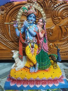 Fiber glass radha krishna