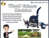 Wood Chipper Machine - Sanjivani Agro Machinery