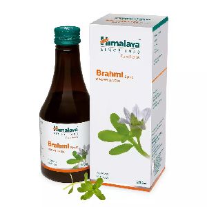 Indian Natural Himalaya Herbals Brahmi Syrup Mind Wellness Improves Alertness Herbal Supplement