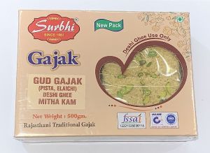 Gud Gajak Desi Ghee Pista Elaichi Mitha Kam