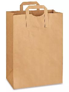 Flat Handle Paper Bags