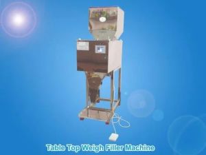 Table Top Grains Granules Filling Machine