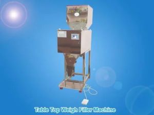 Table Top Granules Filling Machine