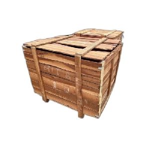 industrial wooden packaging box