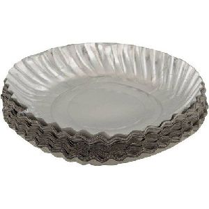 Silver Paper Plate