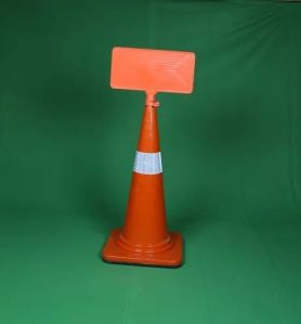 UTS PVC Safety Cone with Message Plate