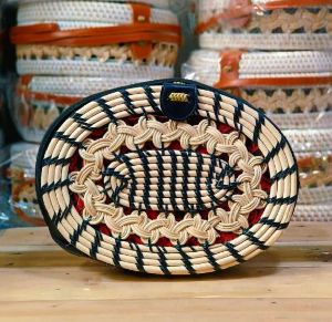 Oval Rattan Handbags