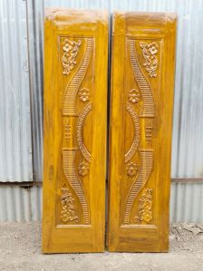 Teak Double Door