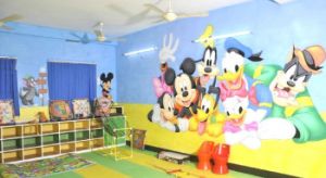 play school wall decoration play school wall painting images