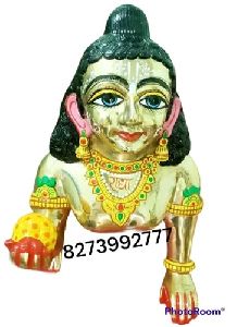 No. 18 Brass Laddu Gopal Statue