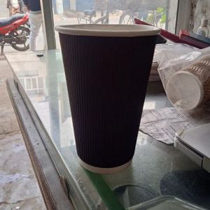 Disposable Ripple Paper Glass