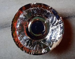 Silver Paper Bowl