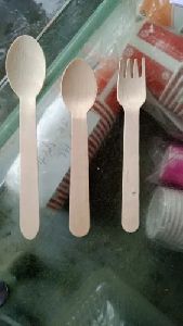 Wooden Spoon And Fork