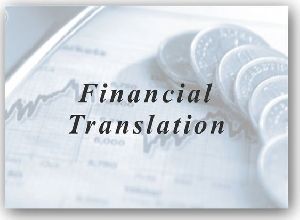 financial translation services