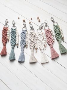 Macrame Keychain