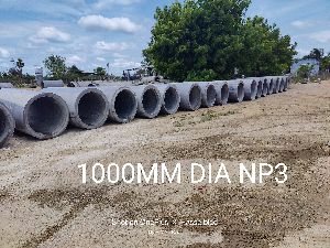 1000MM DIA NP3 CLASS 2.5MTR LENGTH RCC PIPE