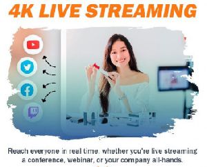 4K Live Streaming Services in Chennai