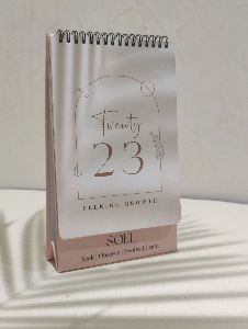 SOEL Seeking Growth Desk Calendar with Portrait Wiro