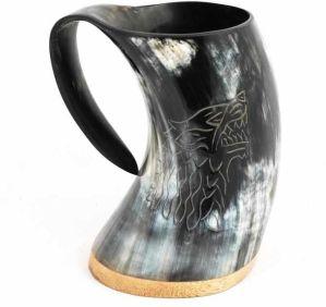 Buffalo Horn Mug